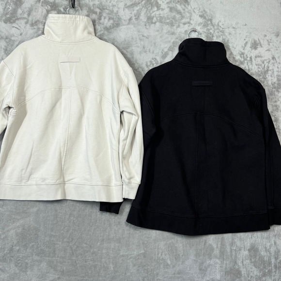 Avia 1/4 Zip Sweatshirt Bundle Women's Small Black Small White Outdoor Oversized - Picture 2 of 8
